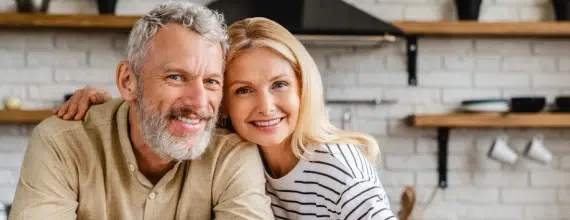 Happy patient with restored smile